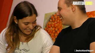 AMATIERU EURO - Sexy Ass Deutsche Sieva Izpaužas fucked ar Labu Griboša Vīrs